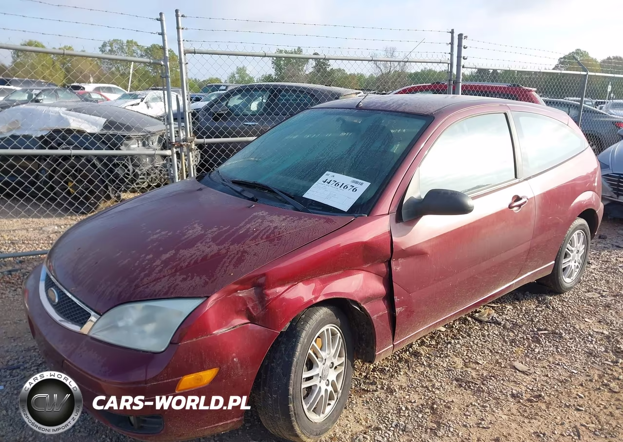 2006 Ford Focus Zx3 VIN:1FAHP31NX6W233180 - 2