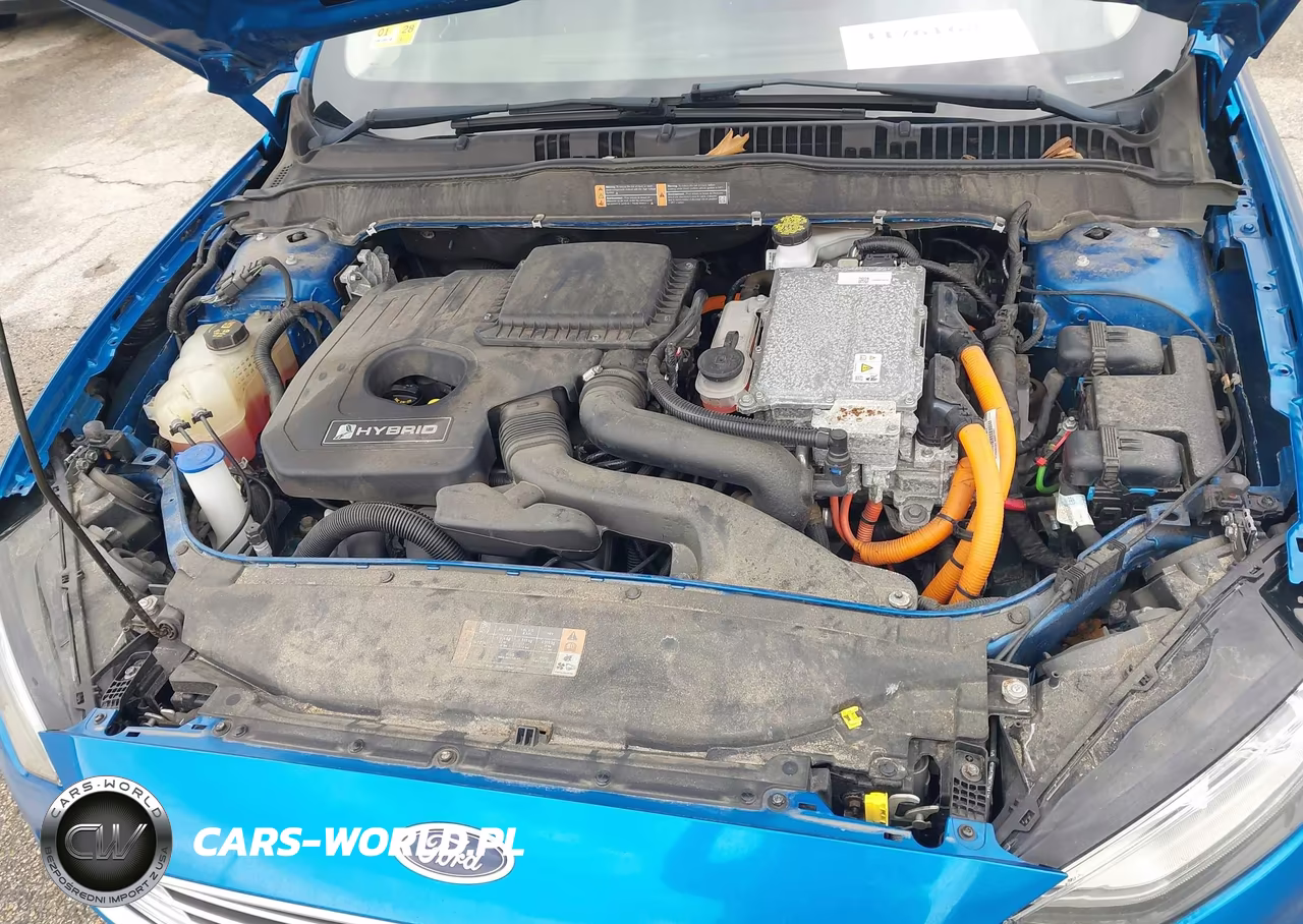 2019 Ford Fusion Hybrid Se VIN:3FA6P0LU2KR258131 - 10