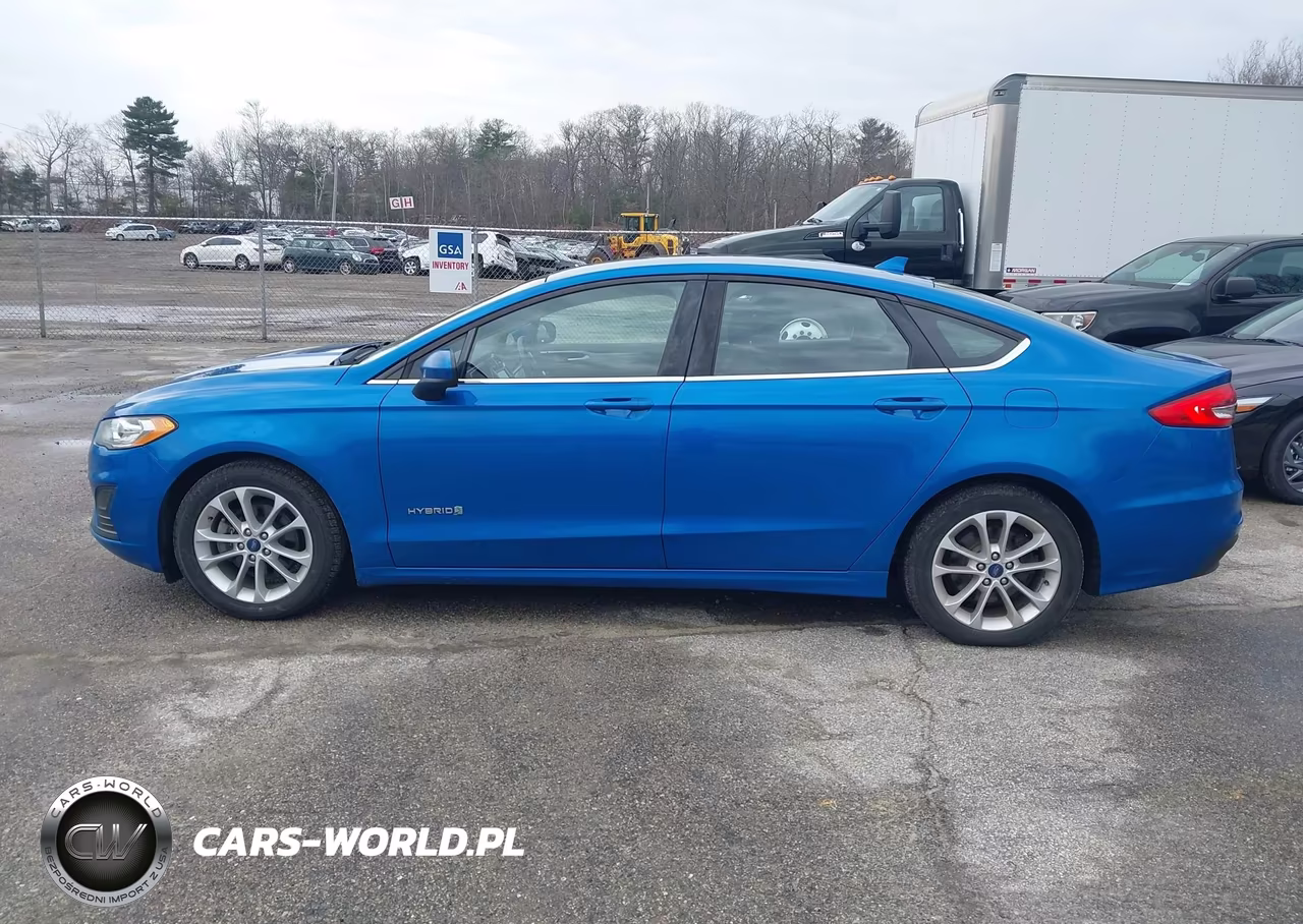 2019 Ford Fusion Hybrid Se VIN:3FA6P0LU2KR258131 - 14
