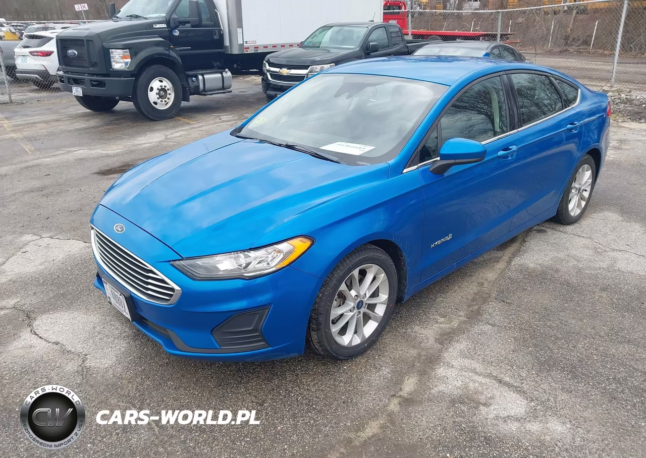 2019 Ford Fusion Hybrid Se VIN:3FA6P0LU2KR258131 - 2