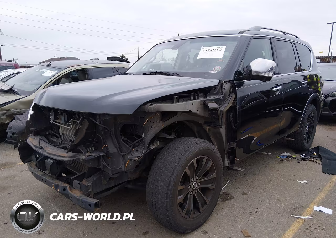 2017 Nissan Armada Platinum VIN:JN8AY2NE8H9702236 - 2