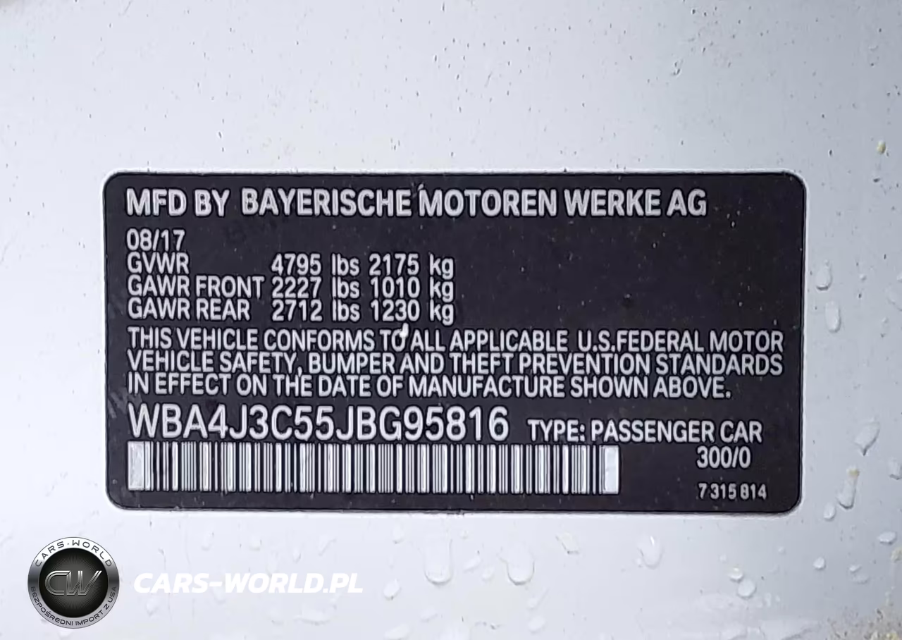 2018 BMW 430I Gran Coupe xDrive VIN:WBA4J3C55JBG95816 - 9