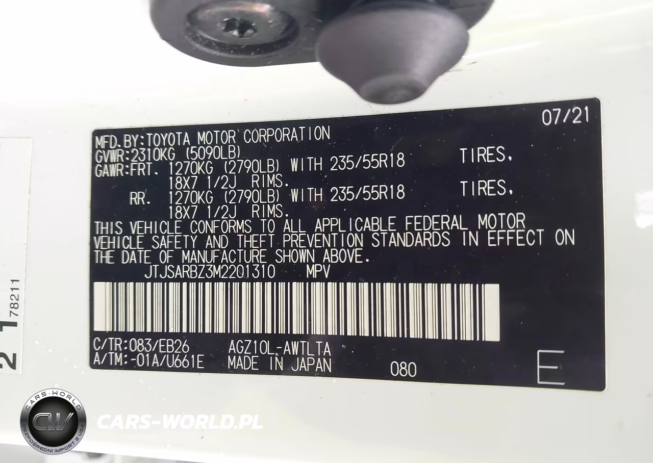2021 Lexus Nx 300 F Sport VIN:JTJSARBZ3M2201310 - 9