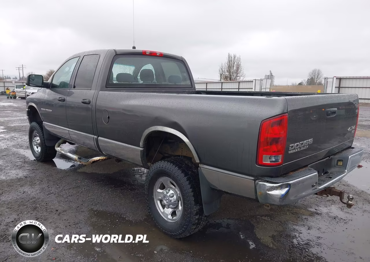 2004 Dodge Ram 2500 Slt-Laramie VIN:3D7KU28D34G202516 - 3