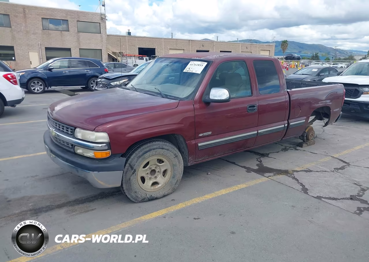 2000 Chevrolet Silverado 1500 Ls VIN:1GCEC19T6YZ283947 - 2