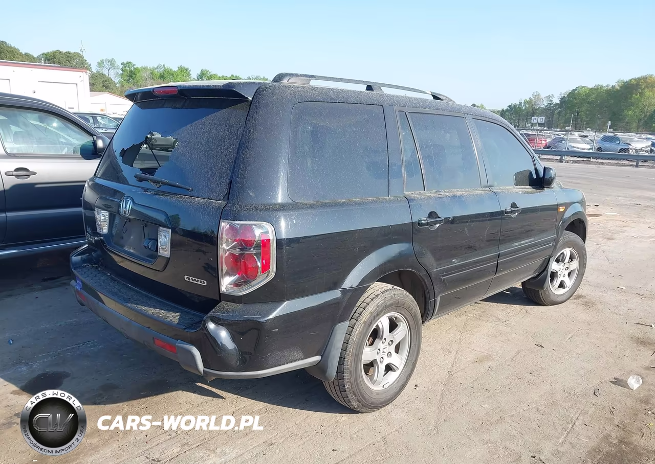 2007 Honda Pilot Ex-L VIN:5FNYF18787B015706 - 4