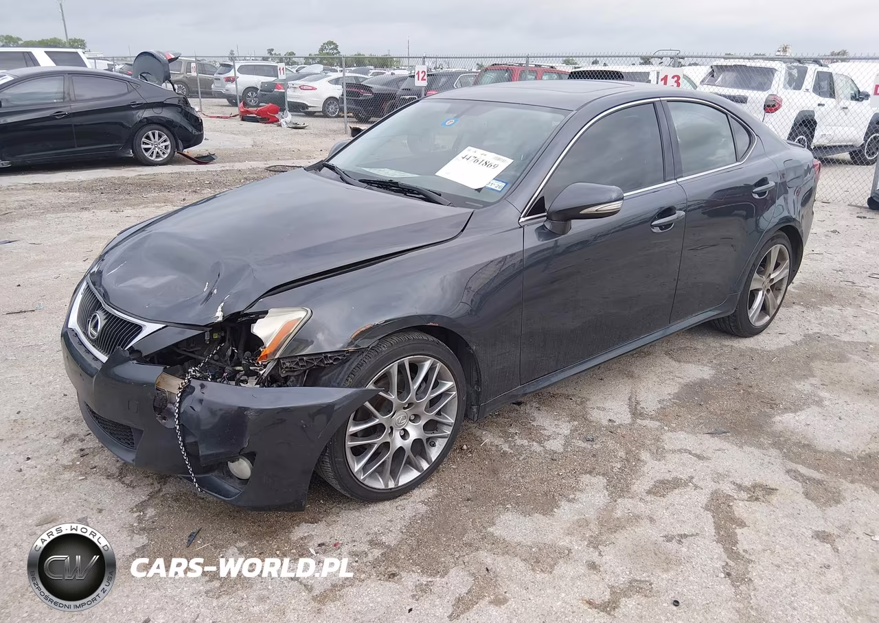 2011 Lexus Is 250 VIN:JTHBF5C27B5156381 - 2