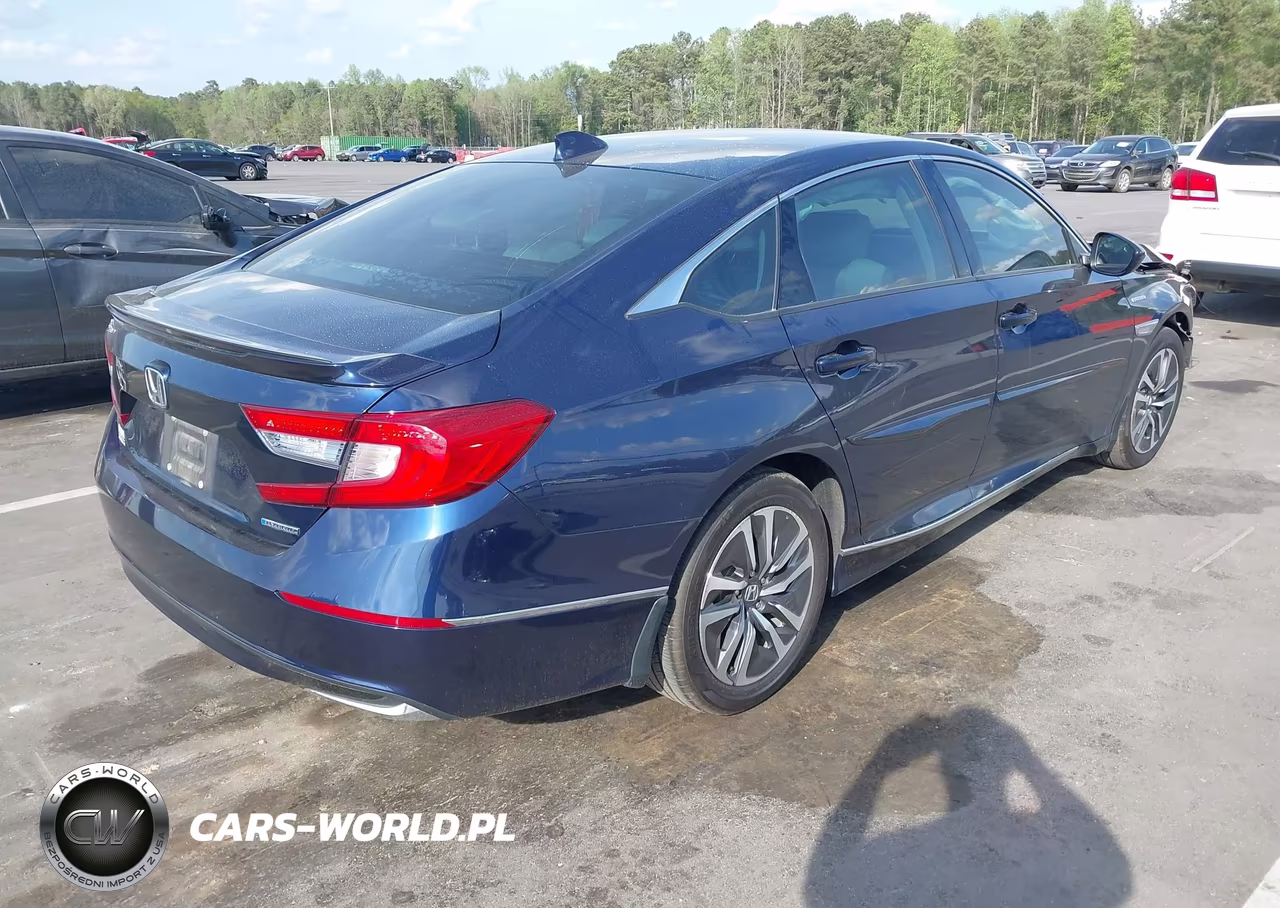 2020 Honda Accord Hybrid Ex VIN:1HGCV3F45LA007973 - 4