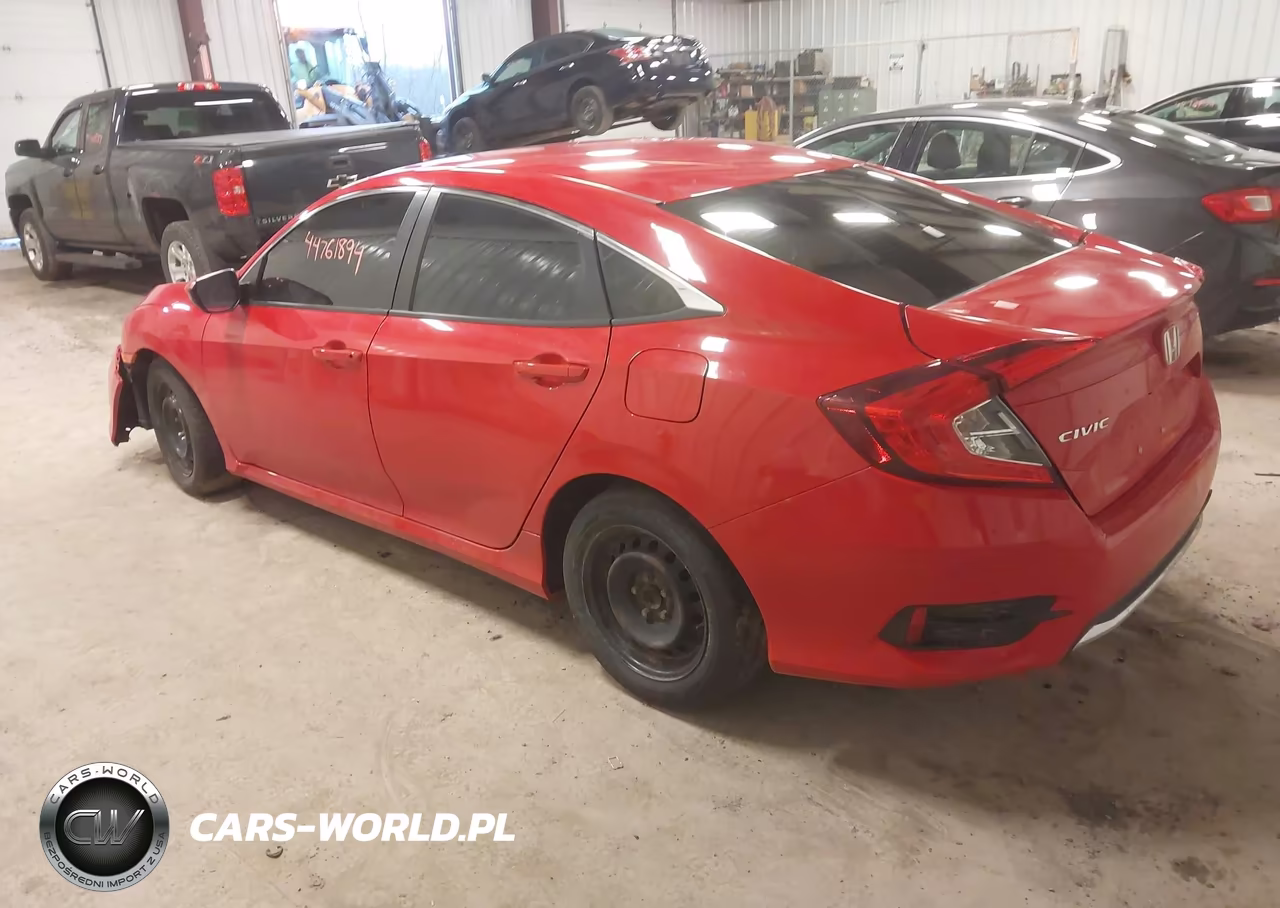 2020 Honda Civic Lx VIN:2HGFC2F66LH507382 - 3