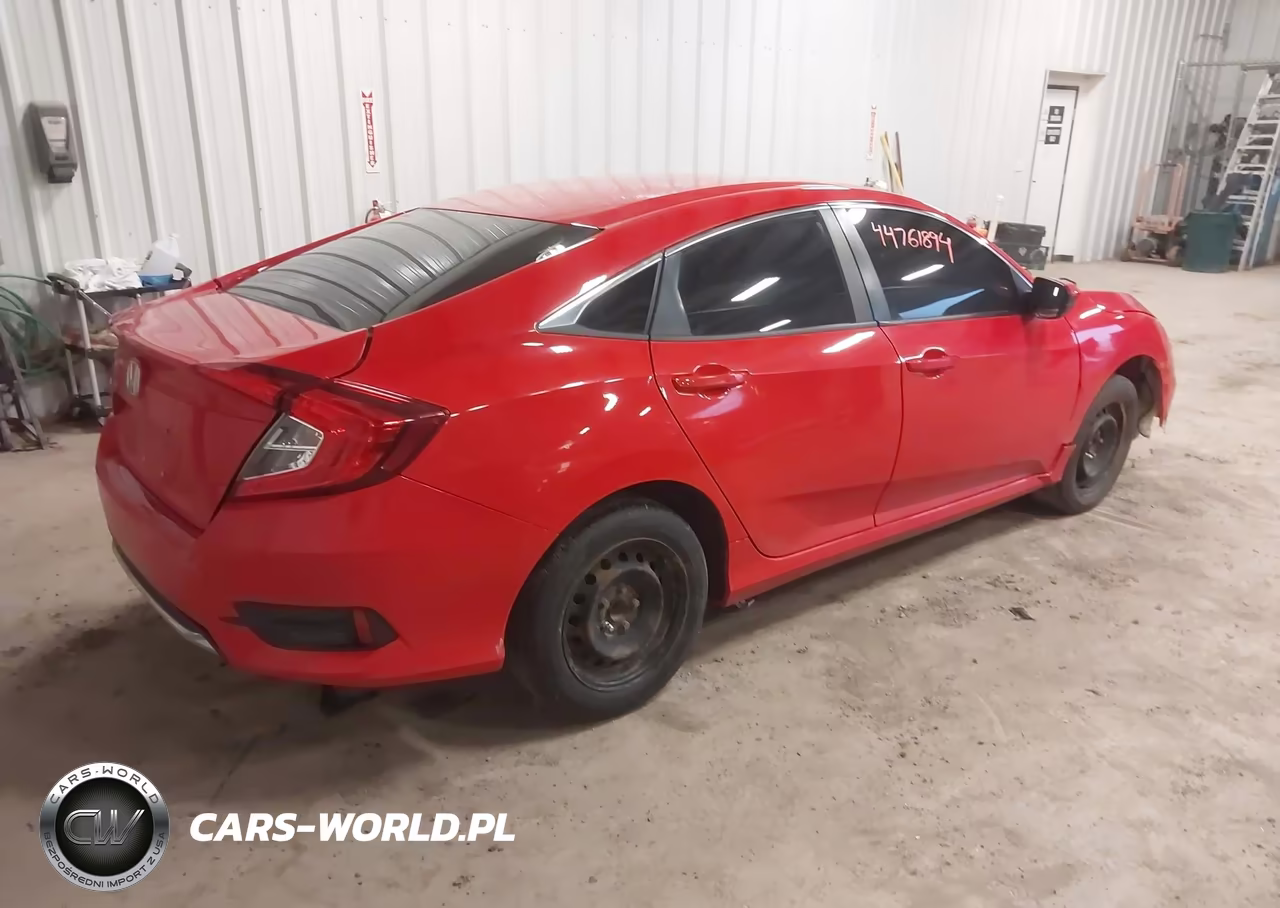 2020 Honda Civic Lx VIN:2HGFC2F66LH507382 - 4