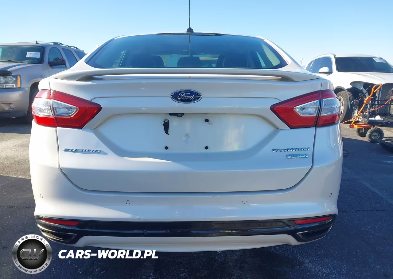 2016 Ford Fusion Titanium VIN:3FA6P0K90GR263381 - 16
