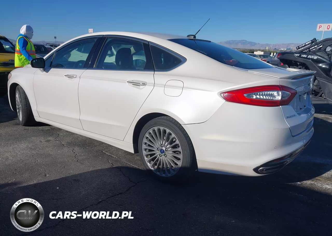 2016 Ford Fusion Titanium VIN:3FA6P0K90GR263381 - 3