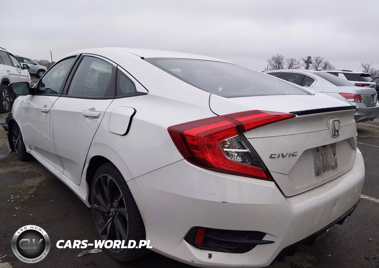 2020 Honda Civic Sport VIN:2HGFC2F80LH597310 - 3