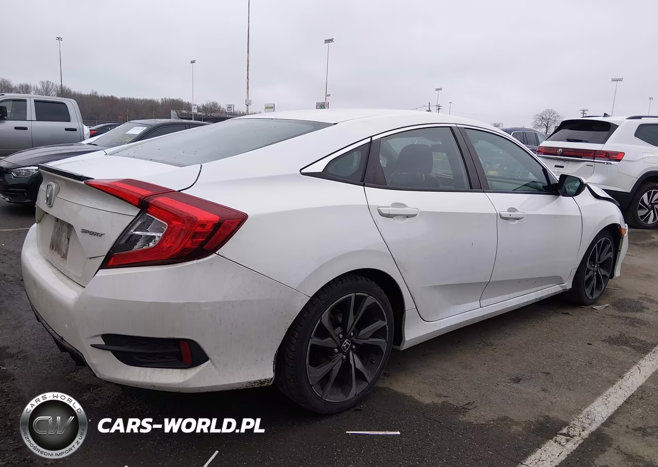 2020 Honda Civic Sport VIN:2HGFC2F80LH597310 - 4