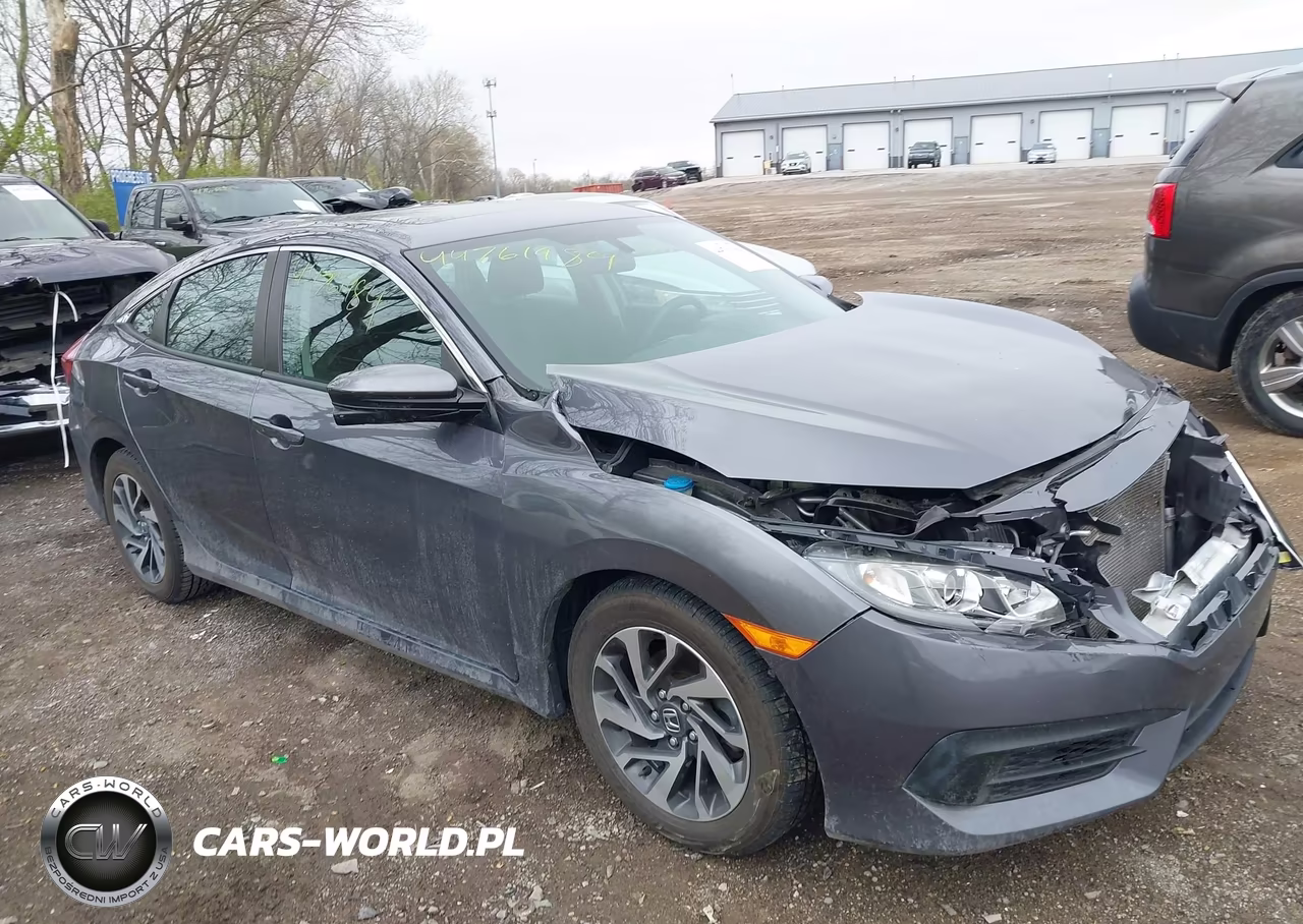 2017 Honda Civic Ex VIN:19XFC2F75HE078178 - 1