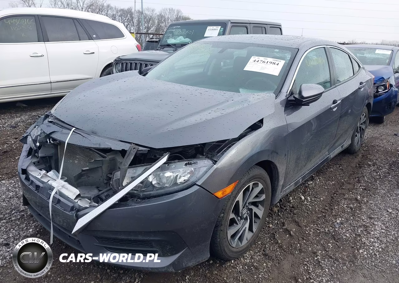 2017 Honda Civic Ex VIN:19XFC2F75HE078178 - 2