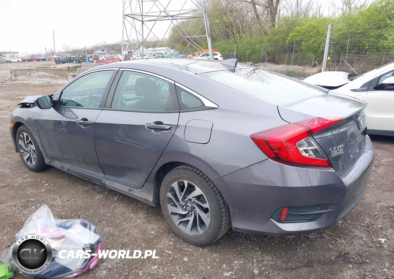 2017 Honda Civic Ex VIN:19XFC2F75HE078178 - 3