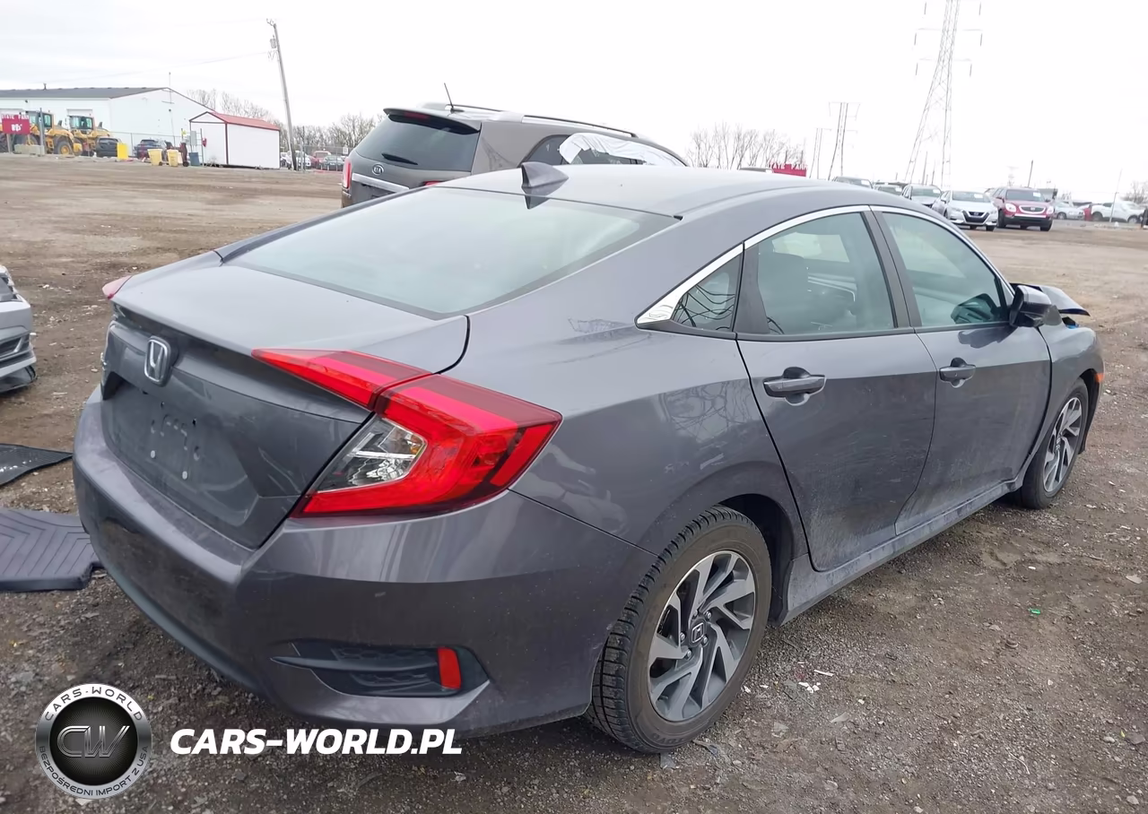 2017 Honda Civic Ex VIN:19XFC2F75HE078178 - 4