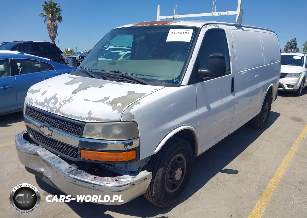 2008 Chevrolet Express Work Van VIN:1GCGG25C781157734 - 2