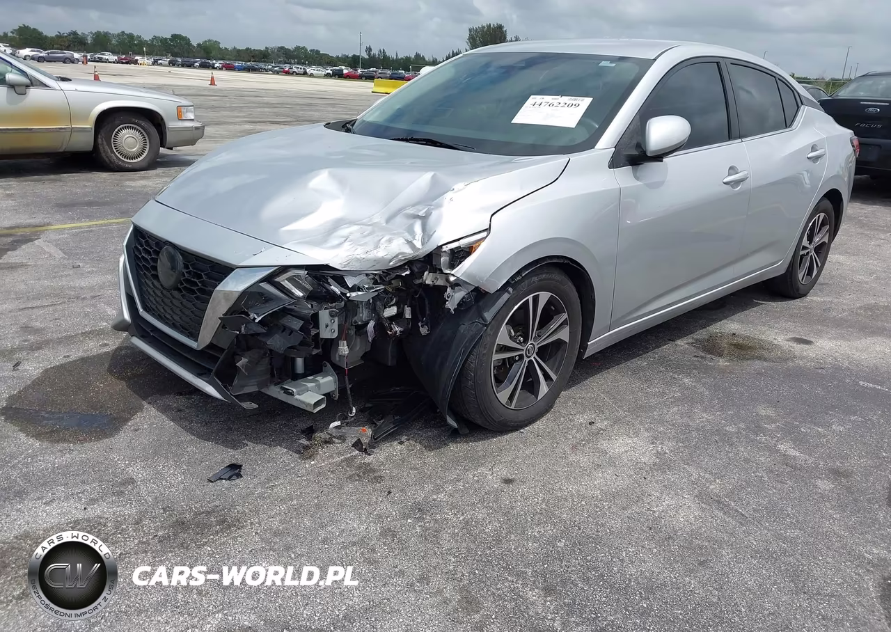 2022 Nissan Sentra Sv Xtronic Cvt VIN:3N1AB8CV7NY263719 - 6