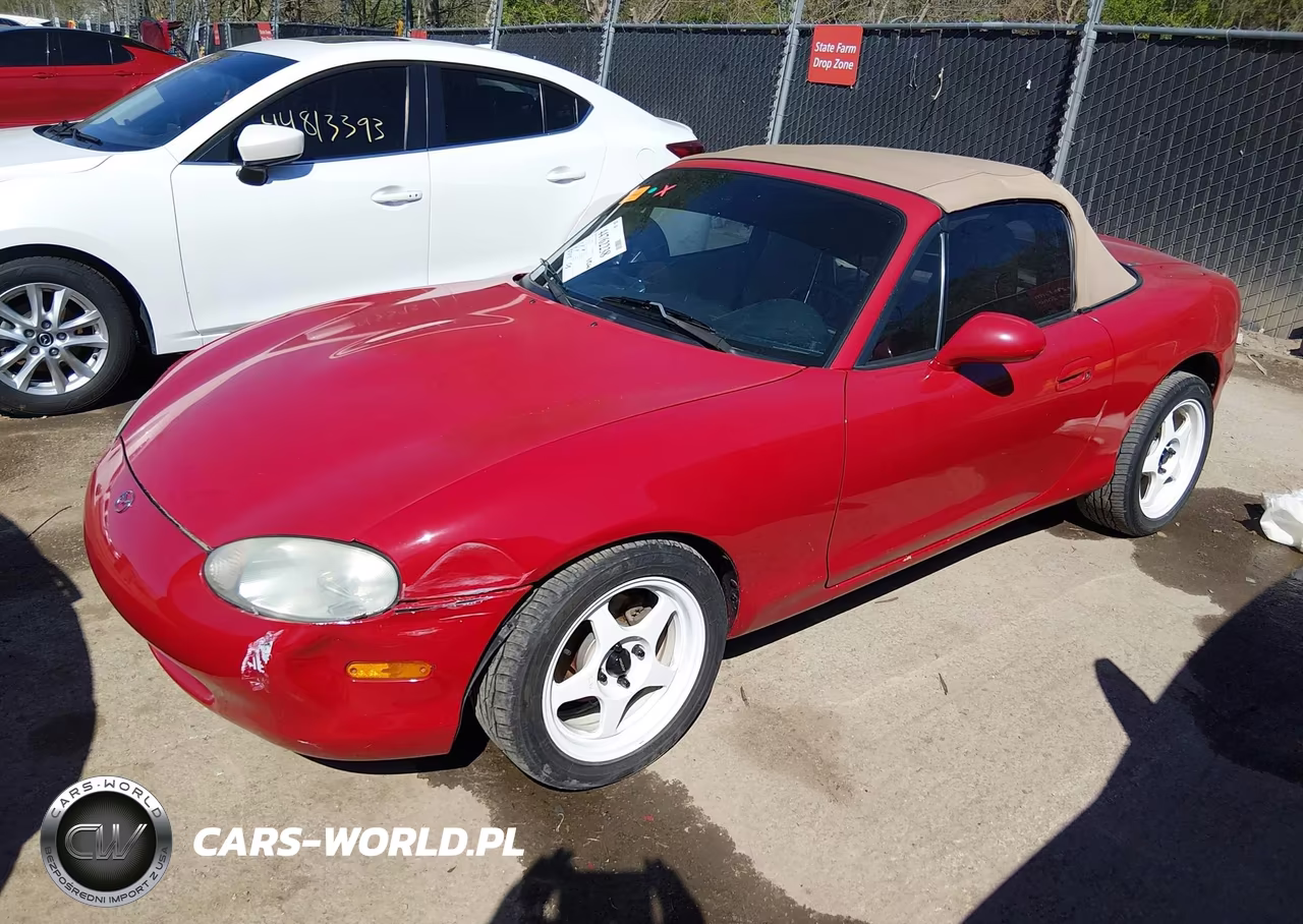 1999 Mazda Mx-5 Miata Leather Pkg-Popular Equipment Pkg-Sports Pkg-Touring Pkg VIN:JM1NB3533X0110636 - 2