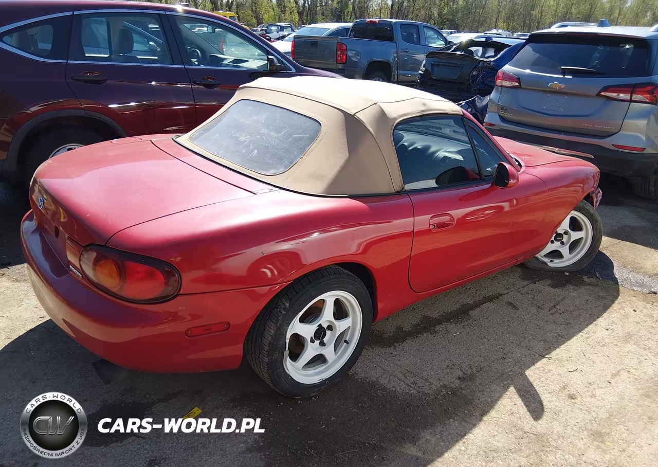 1999 Mazda Mx-5 Miata Leather Pkg-Popular Equipment Pkg-Sports Pkg-Touring Pkg VIN:JM1NB3533X0110636 - 4