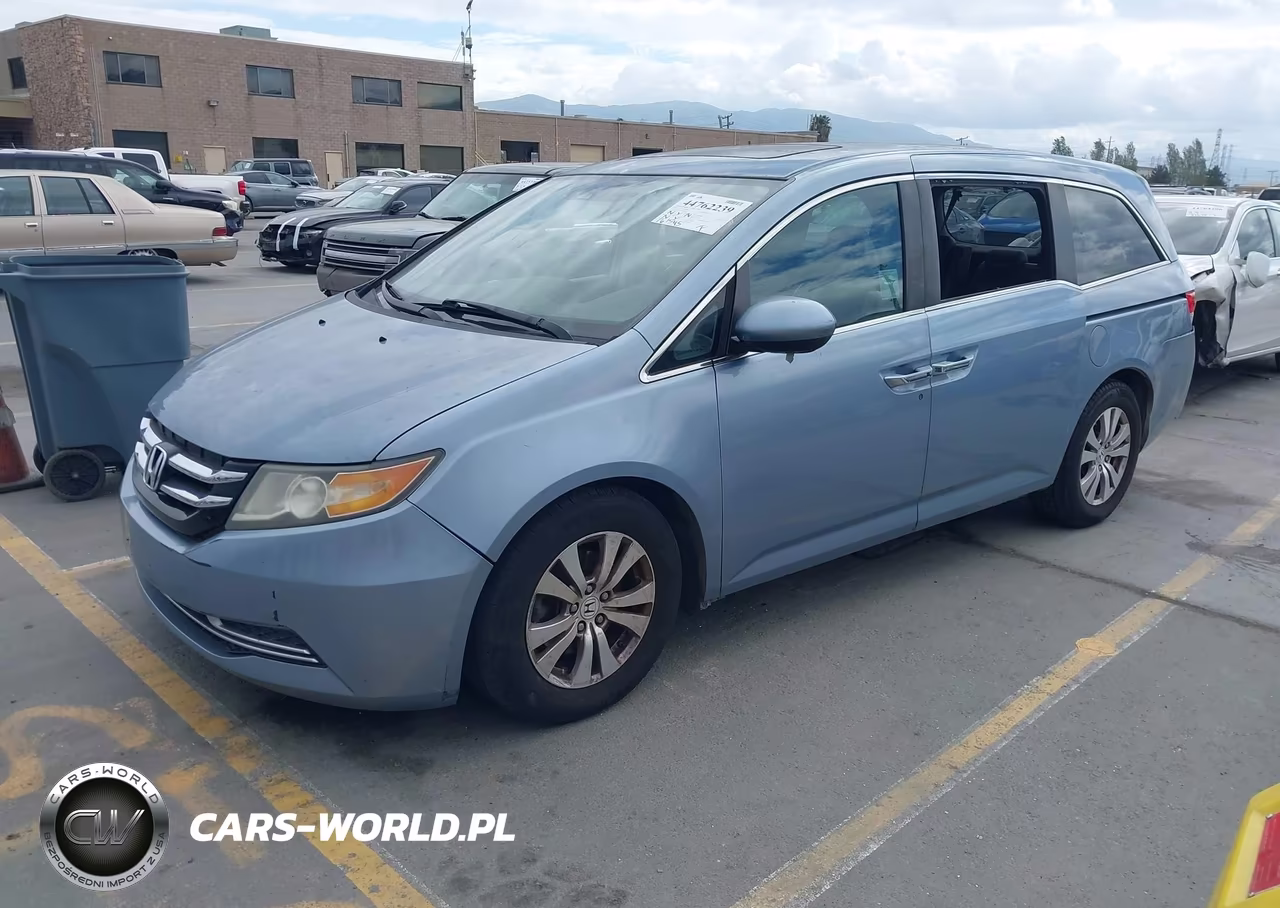2014 Honda Odyssey Ex-L VIN:5FNRL5H67EB062136 - 2