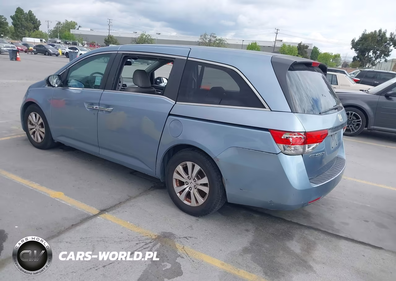 2014 Honda Odyssey Ex-L VIN:5FNRL5H67EB062136 - 3