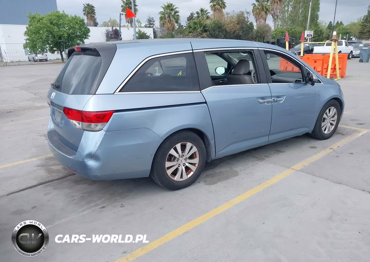 2014 Honda Odyssey Ex-L VIN:5FNRL5H67EB062136 - 4