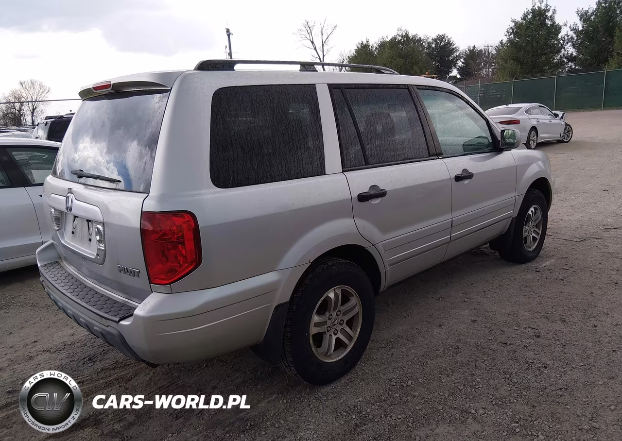 2005 Honda Pilot Ex VIN:5FNYF18455B033793 - 4