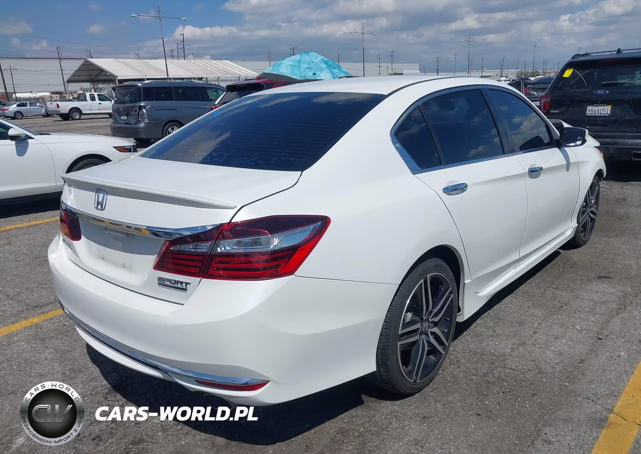 2017 Honda Accord Sport Se VIN:1HGCR2E1XHA127801 - 4
