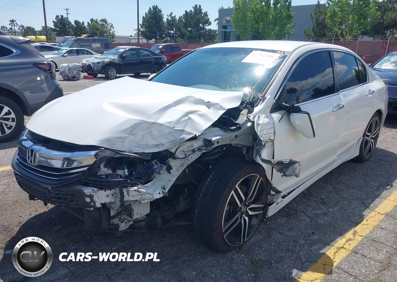 2017 Honda Accord Sport Se VIN:1HGCR2E1XHA127801 - 6