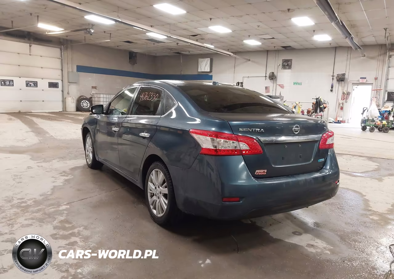 2013 Nissan Sentra Sl VIN:3N1AB7AP2DL778606 - 3