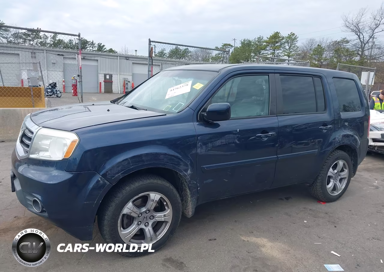 2012 Honda Pilot Ex-L VIN:5FNYF4H54CB070793 - 6