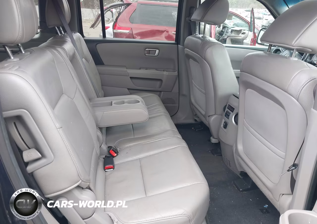 2012 Honda Pilot Ex-L VIN:5FNYF4H54CB070793 - 8