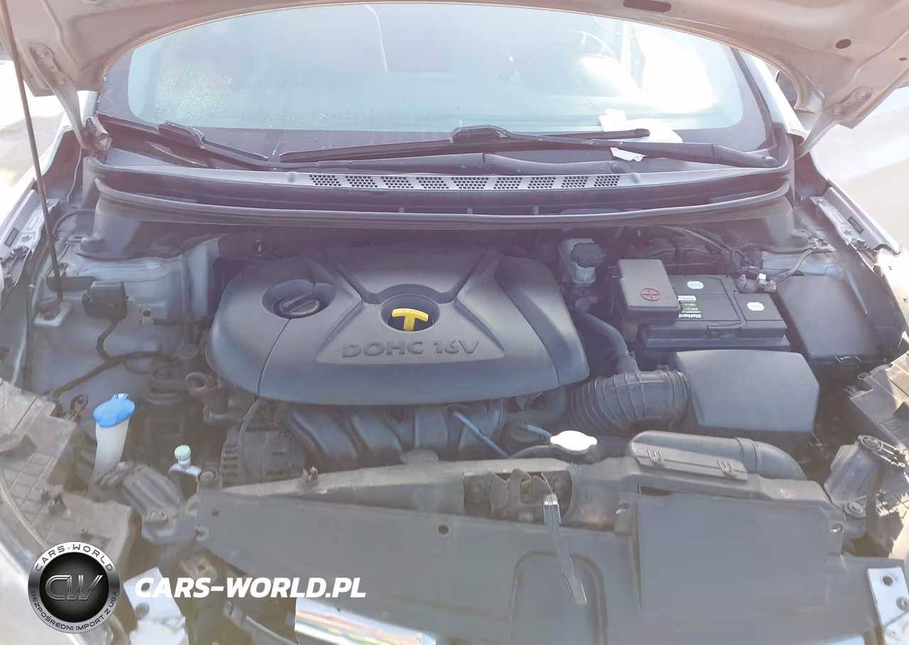 2013 Hyundai Elantra Gls VIN:5NPDH4AE7DH354182 - 10