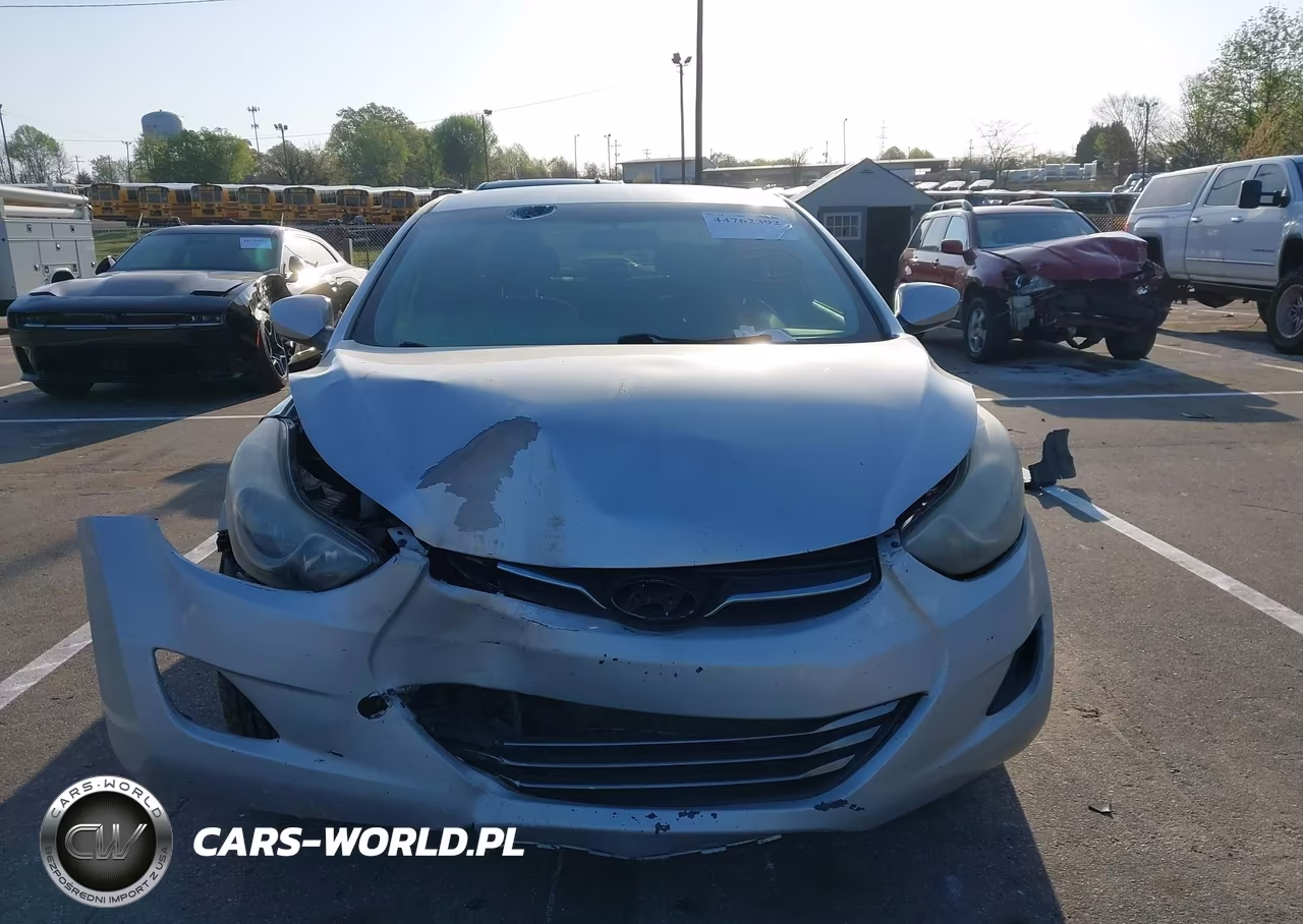 2013 Hyundai Elantra Gls VIN:5NPDH4AE7DH354182 - 13