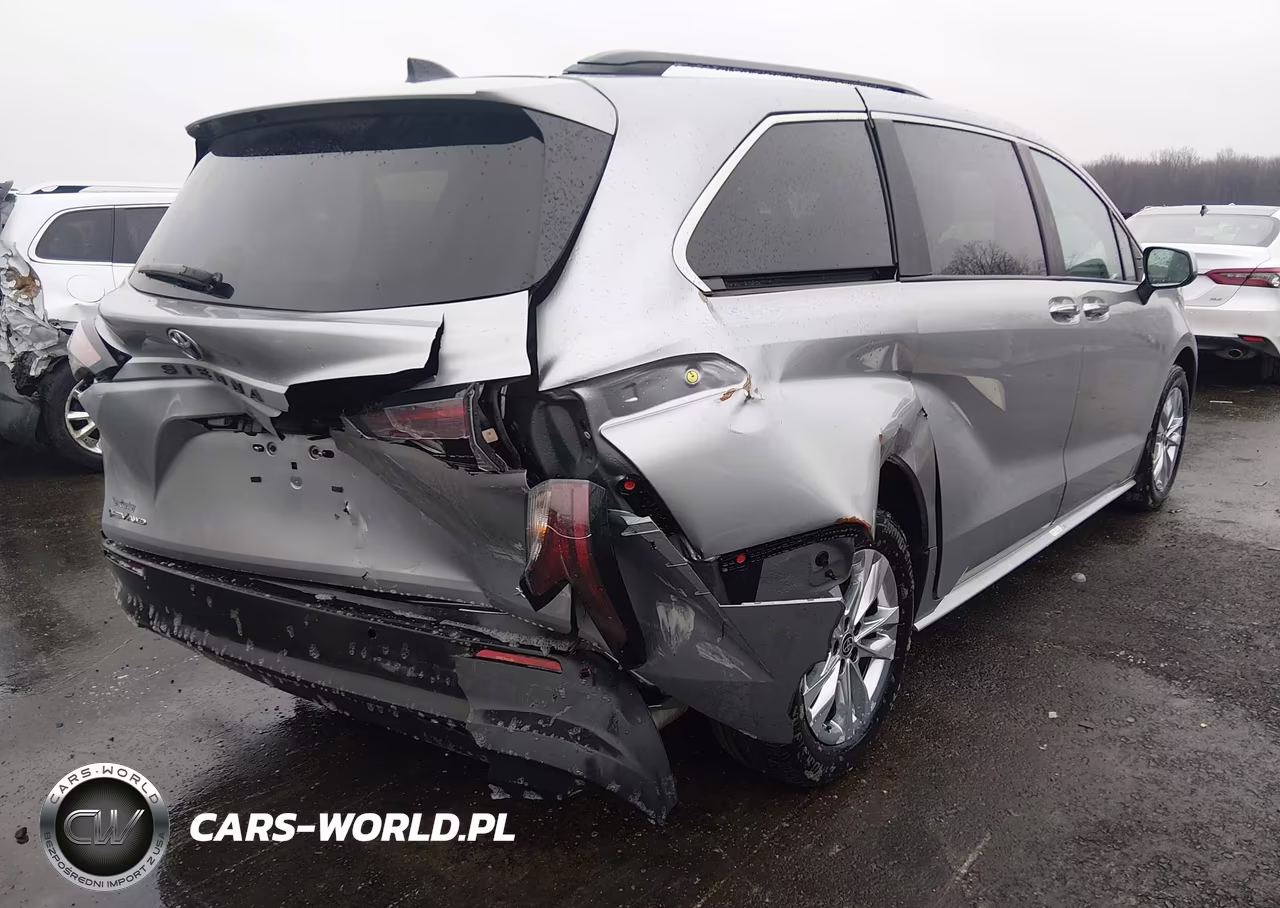 2025 Toyota Sienna Xle VIN:5TDJSKFC8SS182624 - 4