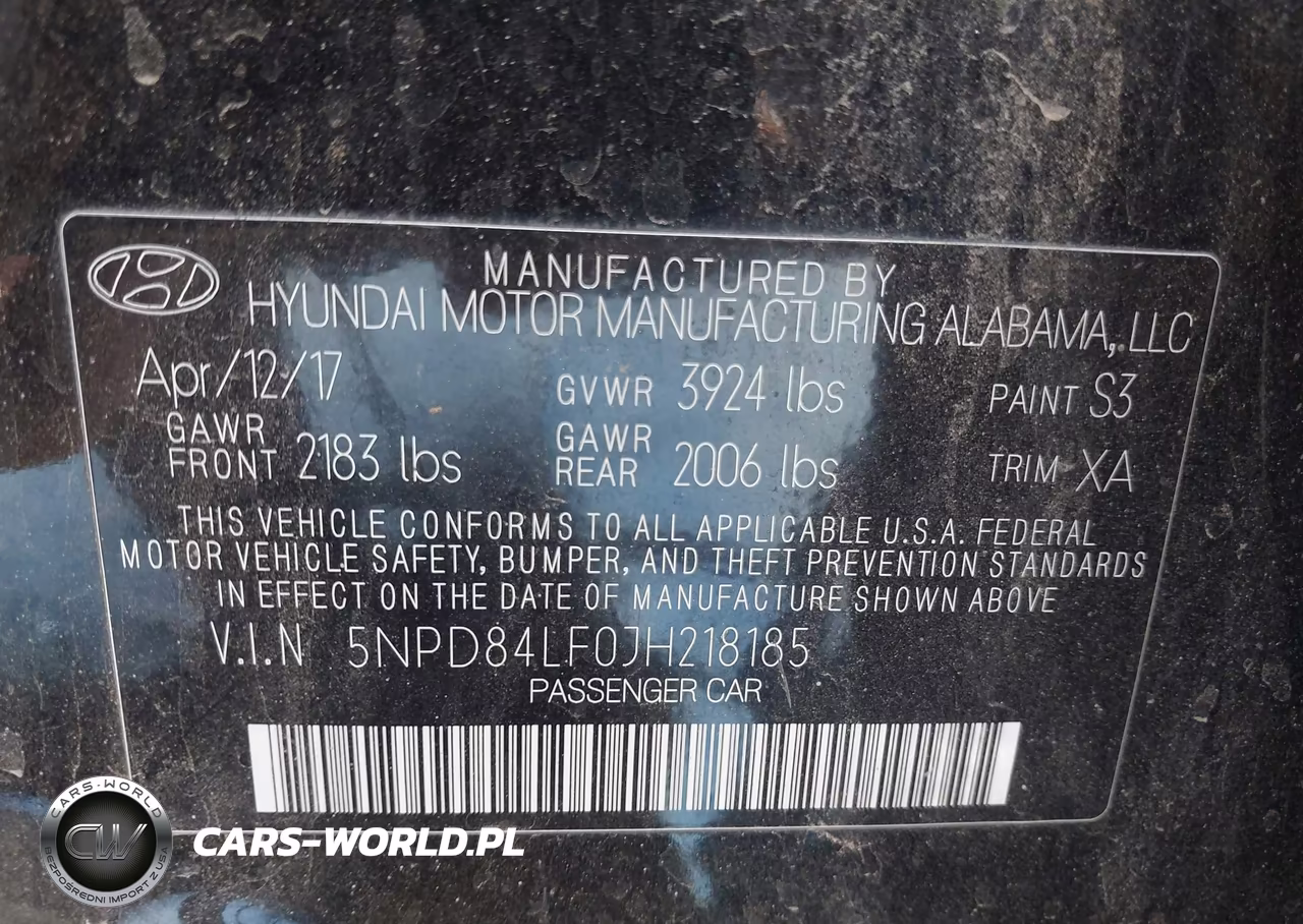 2018 Hyundai Elantra Sel VIN:5NPD84LF0JH218185 - 9