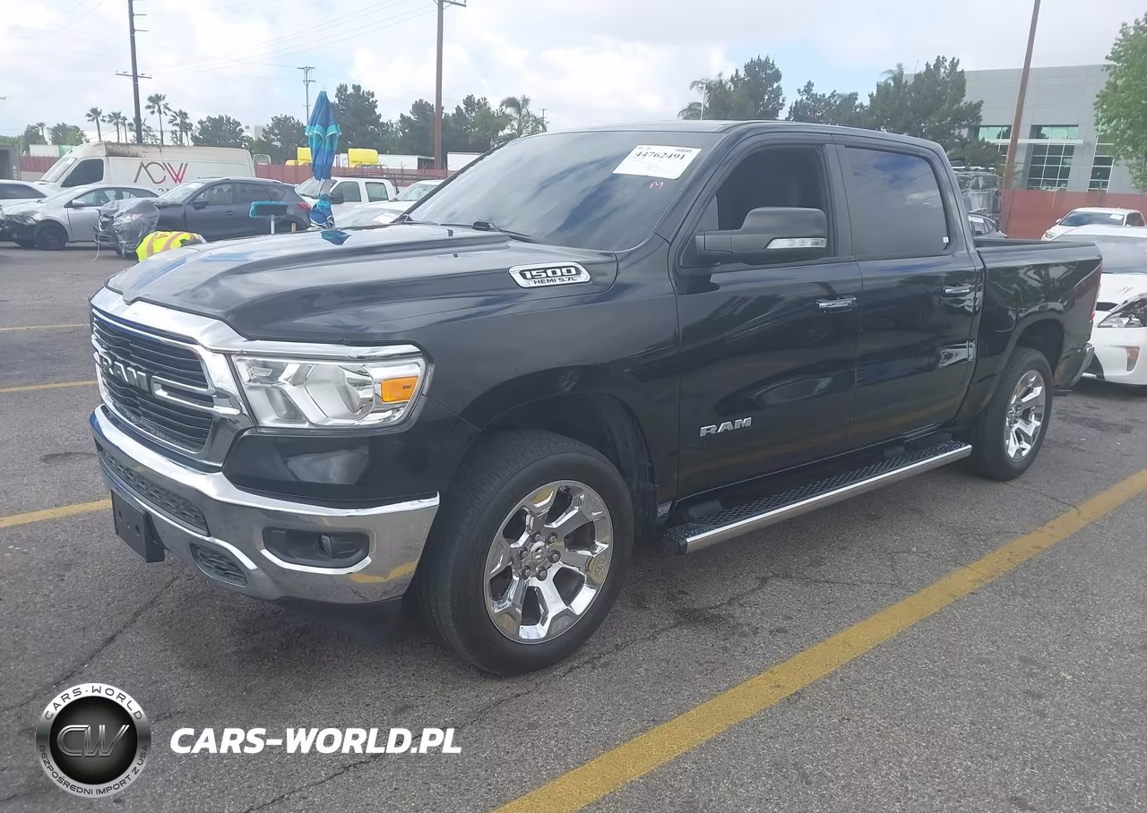 2019 Ram 1500 Big Horn-Lone Star 4X4 5'7 Box VIN:1C6SRFFT9KN718873 - 2
