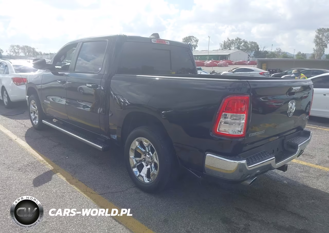 2019 Ram 1500 Big Horn-Lone Star 4X4 5'7 Box VIN:1C6SRFFT9KN718873 - 3