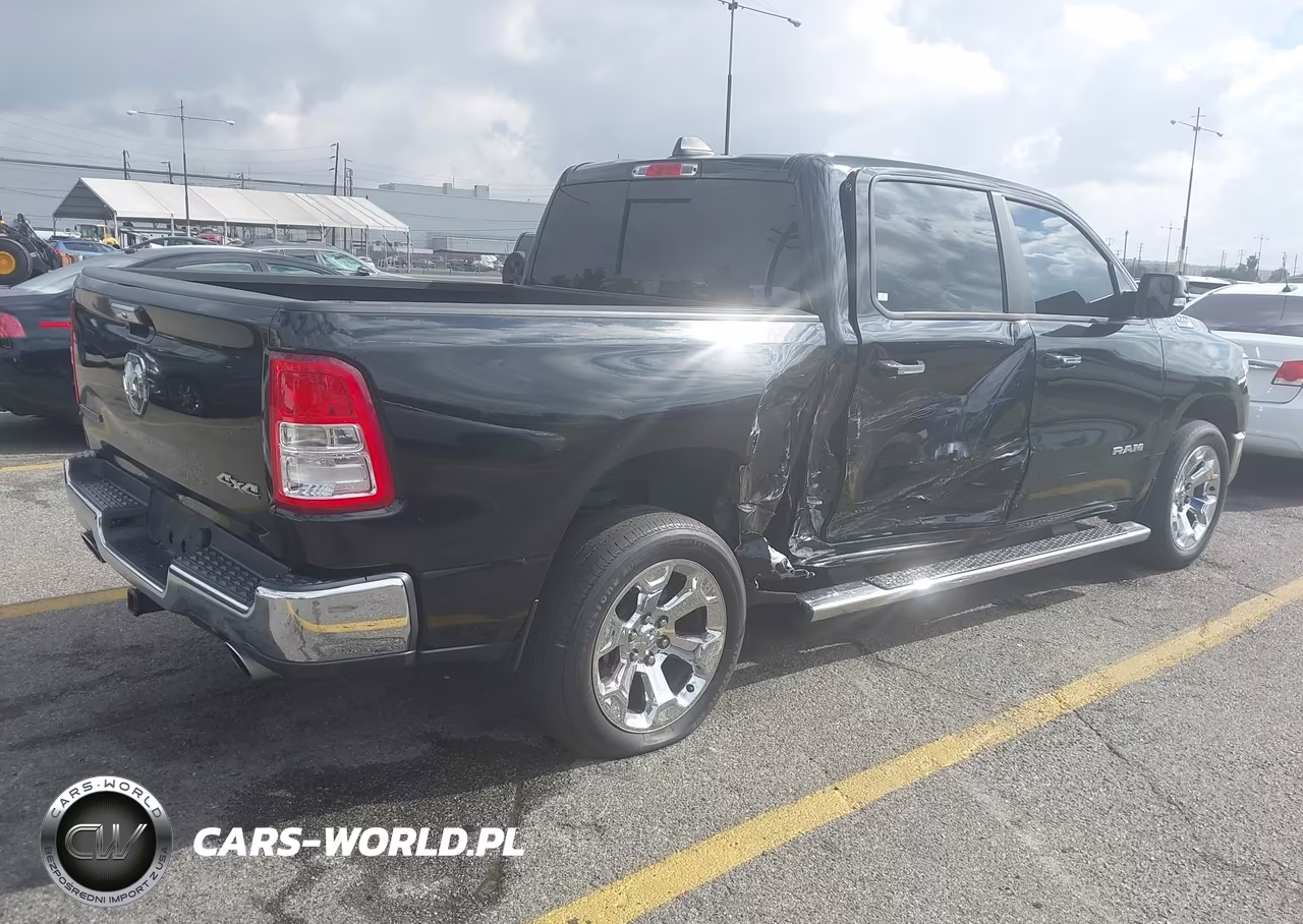 2019 Ram 1500 Big Horn-Lone Star 4X4 5'7 Box VIN:1C6SRFFT9KN718873 - 4