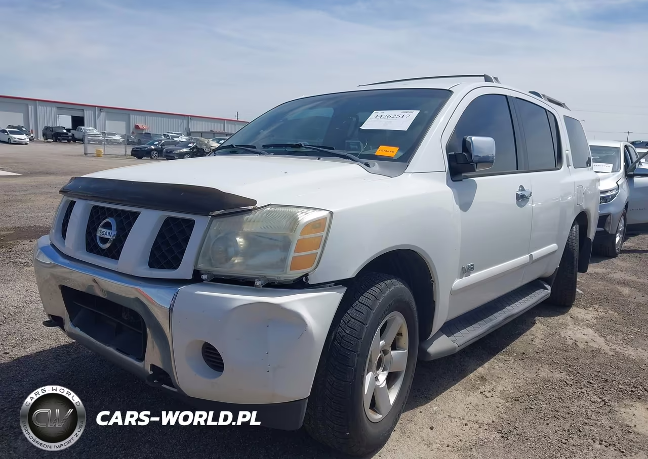 2006 Nissan Armada Se VIN:5N1AA08B76N727828 - 2