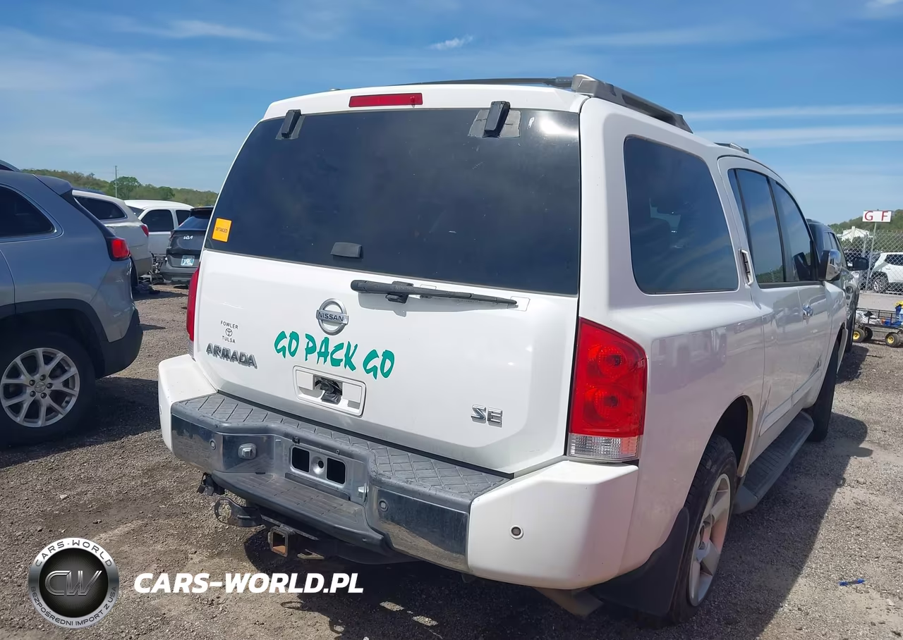 2006 Nissan Armada Se VIN:5N1AA08B76N727828 - 4