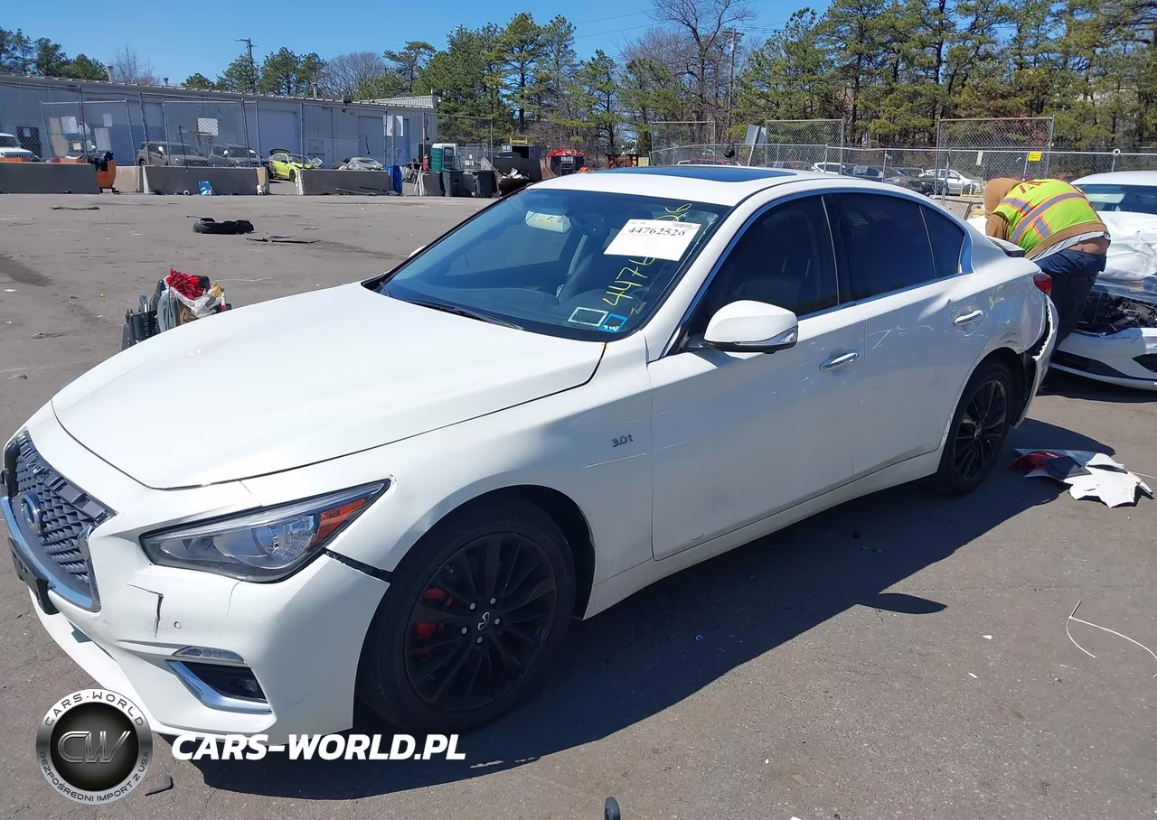 2019 Infiniti Q50 3.0T Luxe VIN:JN1EV7AR8KM593747 - 2
