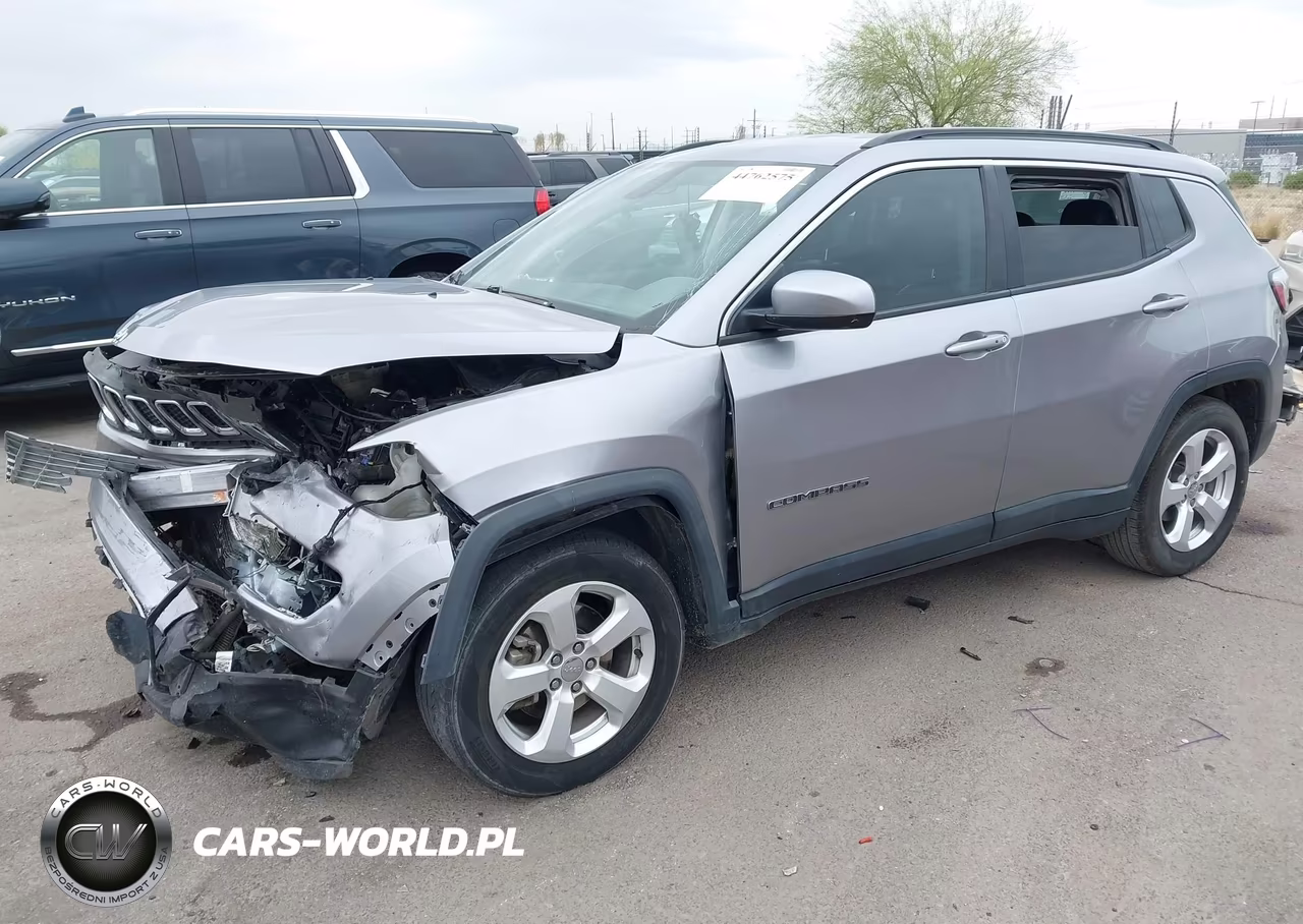 2018 Jeep Compass Latitude Fwd VIN:3C4NJCBBXJT344197 - 2
