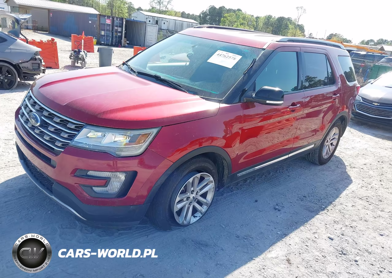 2016 Ford Explorer Xlt VIN:1FM5K7DH9GGC38578 - 2