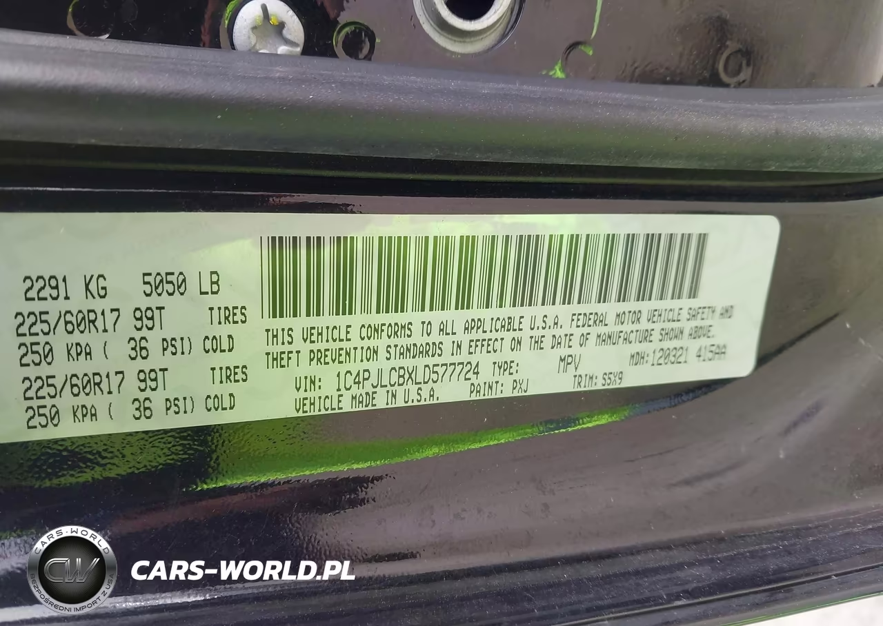 2020 Jeep Cherokee Latitude Fwd VIN:1C4PJLCBXLD577724 - 9