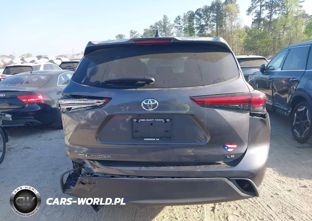 2023 Toyota Highlander Le VIN:5TDKDRAH6PS510396 - 16