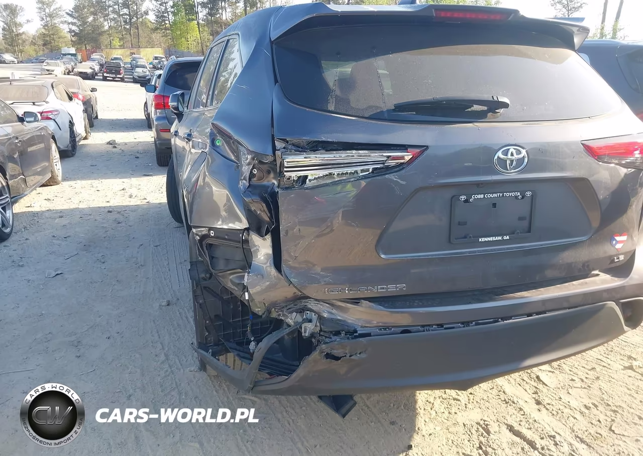 2023 Toyota Highlander Le VIN:5TDKDRAH6PS510396 - 6